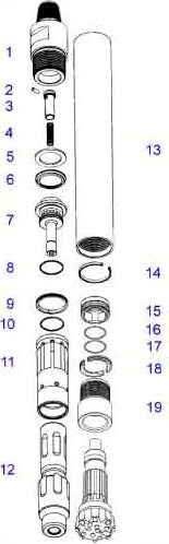 Пневмоударник Mincon 5DH-QL