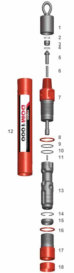 Пневмоударник Halco D1000